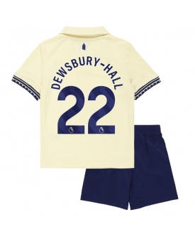 Everton Kiernan Dewsbury-Hall #22 Maglia Gara Trasferta Repliche 2025-26 Bambino Maniche Corte